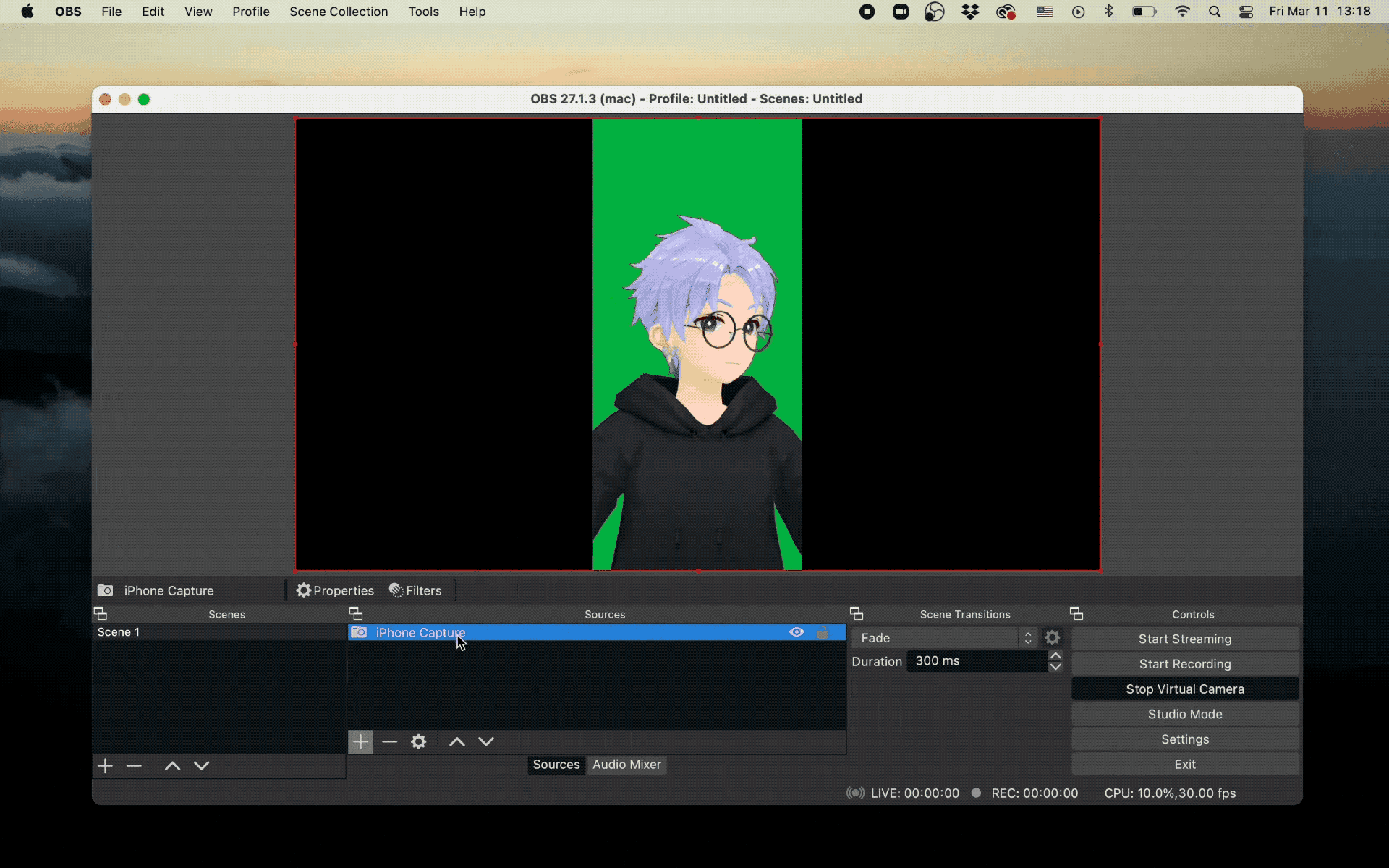 A screen recording showing the process of adding a new image as an input